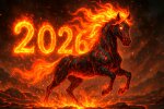 Символ 2026 року, Червоний Кінь, зображення: Pinterest