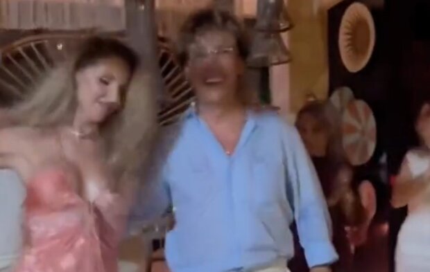 Максим Галкин и Светлана Лобода, кадр из видео