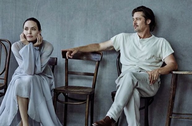 Брэд Питт и Анджелина Джоли. Фото: YouTube