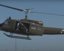 Вертоліт UH-1 Iroquois. Фото: скріншот Youtube-відео