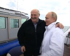 Лукашенко и Путин. Скриншот с видео на Youtube