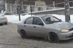 Автомобілі взимку: скрін з відео