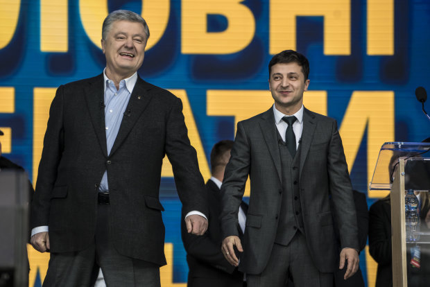 Порошенко и Зеленский
