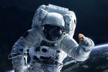 Космонавты пекут печенье, фото: Fishki.net