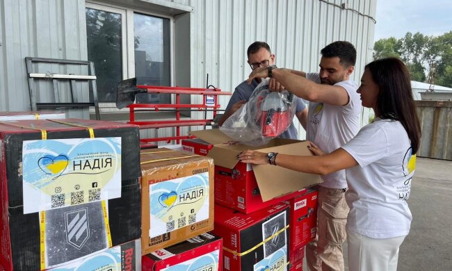 БФ молодіжної ініціативи "Надія" з партнерами передали допомогу Третій окремій штурмовій бригаді