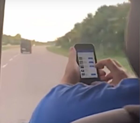 Штрафы за езду с телефоном