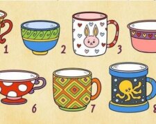 Виберіть чашку та дізнайтесь про себе багато нового: тест від зарубіжних психологів