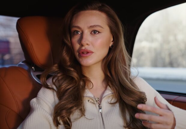 Надін Головчук, кадр з інтерв'ю