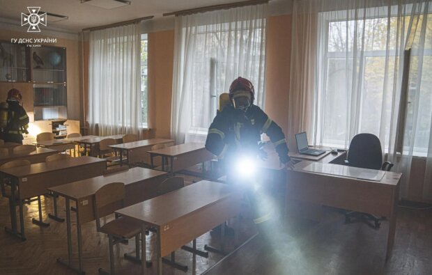 Пожежа у київській школі