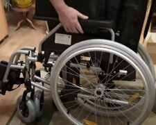 Інвалідний візок: скрін з відео