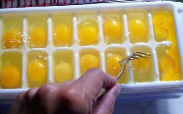 Заморозка яиц, фото: youtube.com