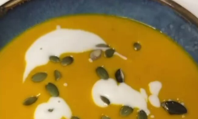 Гарбузовий суп, кадр з відео