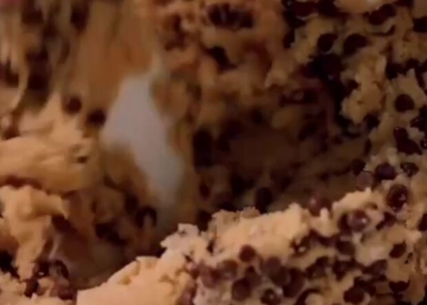 Печенье с шоколадом, кадр из видео