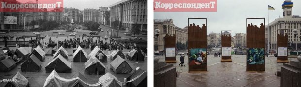Тогда и сейчас. Фотопроект Киев, Павел Пащенко