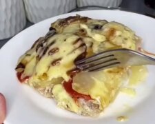 Запіканка з куркою, кадр з відео