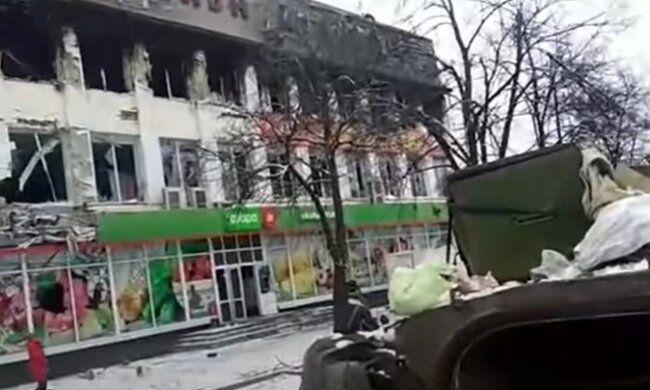 Уничтоженная Бородянка, фото: youtube.com