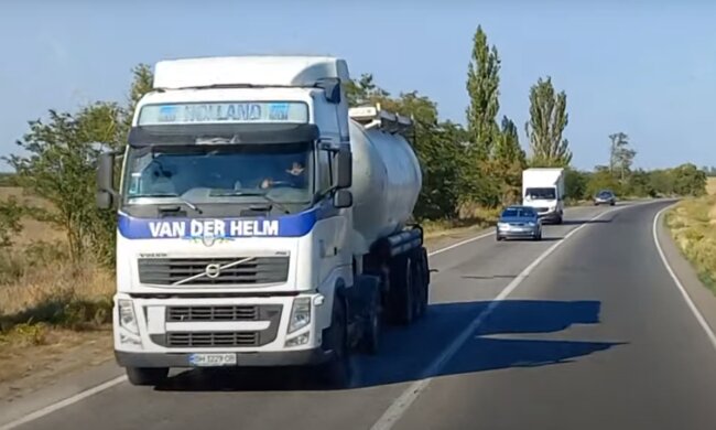 Дальнобойщик: скрин с видео