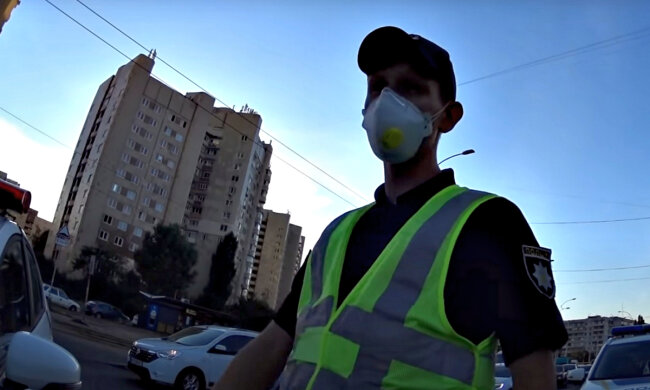 Национальная полиция Украины. Фото: скриншот YouTube-видео.