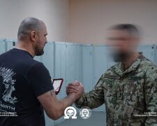 генерал-майор Павло Яцюк вручив нагороди бійцям 3-го загону "Омеги"