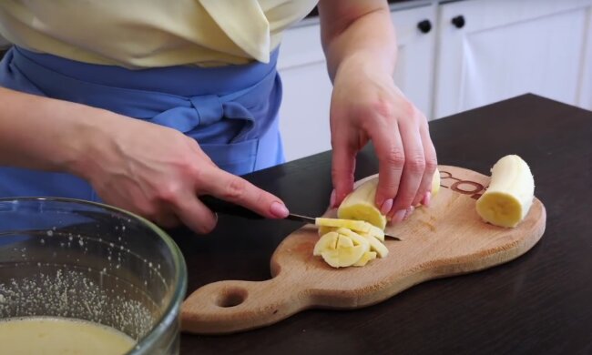 Банановый пирог