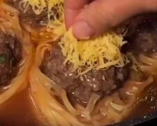 Гнізда з котлетками, кадр з відео