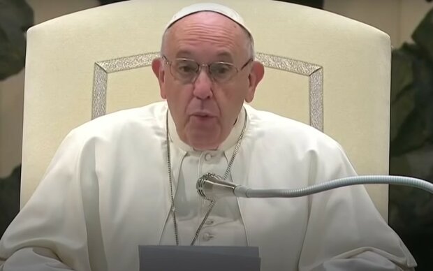папа римський.  Фото: скріншот YouTube-відео