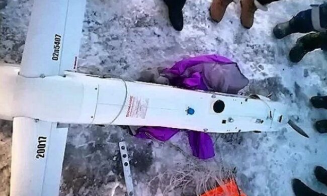 Падіння безпілотника, фото: youtube.com