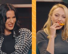Маша Єфросиніна та Оля Полякова, кадр з відео