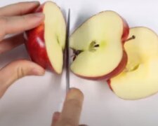 Яблуко. Фото: YouTube, скрін