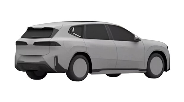 Патентные изображения BMW iX3