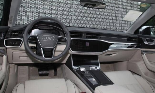 С непривычной решеткой: представлен новый Audi A6 2023. Фото