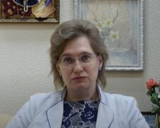 Інфекціоніст, заслужений лікар України Ольга Голубовська. Скріншот з відео на Youtube