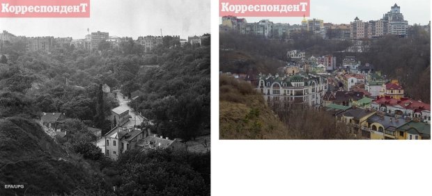 Тогда и сейчас. Фотопроект Киев, Павел Пащенко