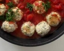 Тефтелі в томатному соусі, кадр з відео