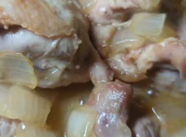 Курица в лимонном соусе, кадр из видео