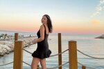 Море, красивая девушка, фото: hyser.com.ua