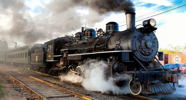 Старий поїзд. Фото: YouTube