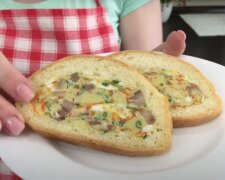 Фаршированный батон