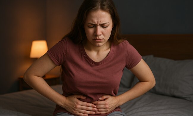 Боль в животе, критические дни, изображение: hyser.com.ua