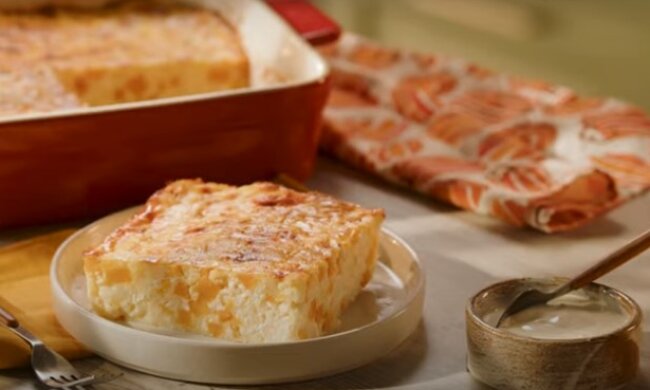 Творожная запеканка с тыквой, фото: youtube.com