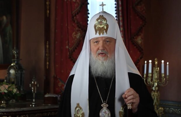 Патриарх РПЦ Кирилл. Скриншот с видео на Youtube