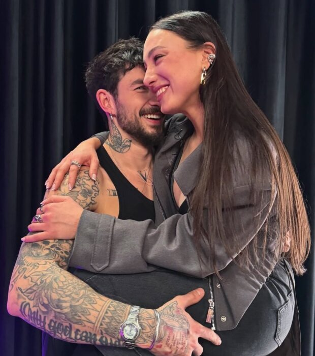 Настя Половинкіна та Віталій Островський