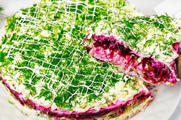 Салат "Камелия", кадр из видео