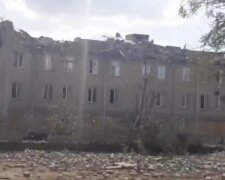 Результаты бомбежки оккупантов: скрин с видео