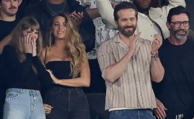 Тейлор Свіфт, Блейк Лайвлі, Райан Рейнольдс та Г'ю Джекман, кадр з відео