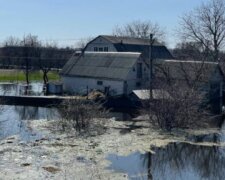 Потоп під Києвом: у мережі з'явилося фото події