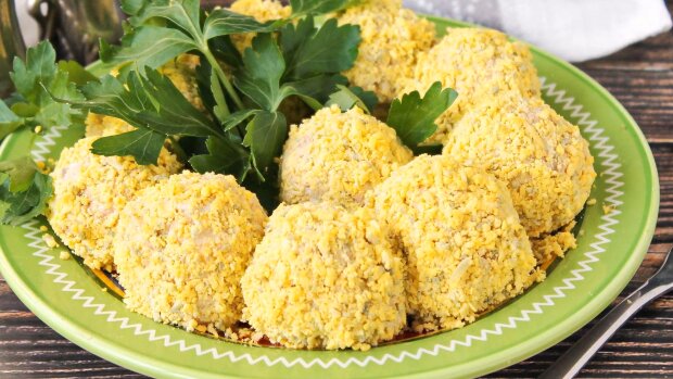 Закусочні кульки "Мімоза"