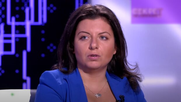 Российская пропагандистка Маргарита Симоньян. Скриншот с видео на Youtube