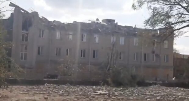 Результати бомбардування окупантів: скрін з відео