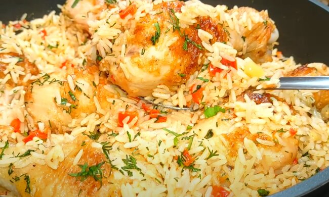 Плов с курицей, который съедают до последней ложки: рецепт, как в лучших узбекских ресторанах